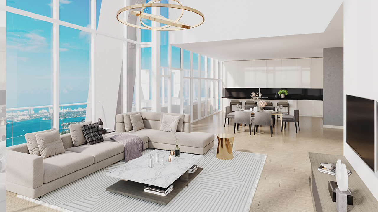 Okan Tower - Lofts - Unit 30 Three-Bed Lower 1.jpg