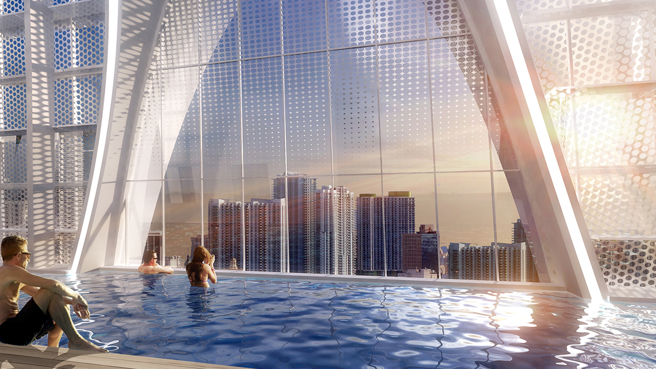 Okan Tower - Amenity - Rooftop Pool_Sunset.jpg