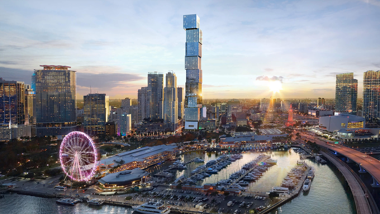 Waldorf Astoria Res, Miami-  Aerial view.jpg