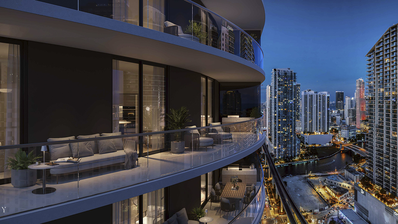 One Twenty Brickell- 3-Bedroom Residence Balcony.jpg